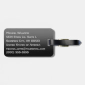 Scorpio - Het Scorpion Zodiac-symbool Bagagelabel (Achterkant horizontaal)