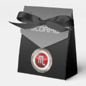 Scorpio - Het Scorpion Zodiac-teken Bedankdoosjes (Voorkant Zijde)