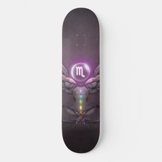 Scorpio Horoscopes Symbole Skateboard (Recto)