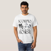 Scorpio Jaar van het Shirt van paarden (Voorkant volledig)