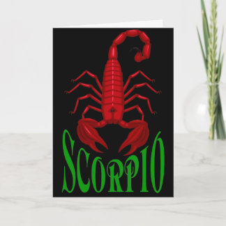 Scorpio-kaart Kaart
