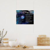 Scorpio-kenmerken Poster (Keuken)