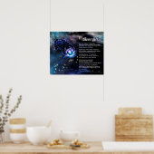 Scorpio-kenmerken Poster (Keuken)