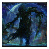 Scorpio (L'Assassin) Zodiac Sign Deity Poster (Devant)