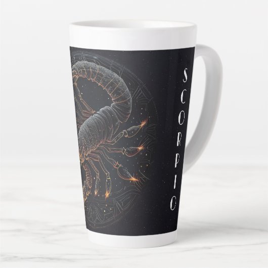 Scorpio Latte Mug (Angle droit)