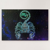 scorpio le scorpion zodiac puzzle (Horizontal)