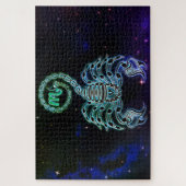 scorpio le scorpion zodiac puzzle (Vertical)