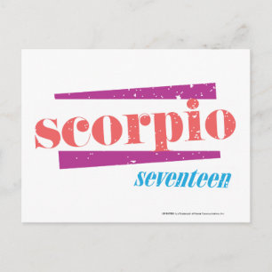 Scorpio LtRoze Briefkaart