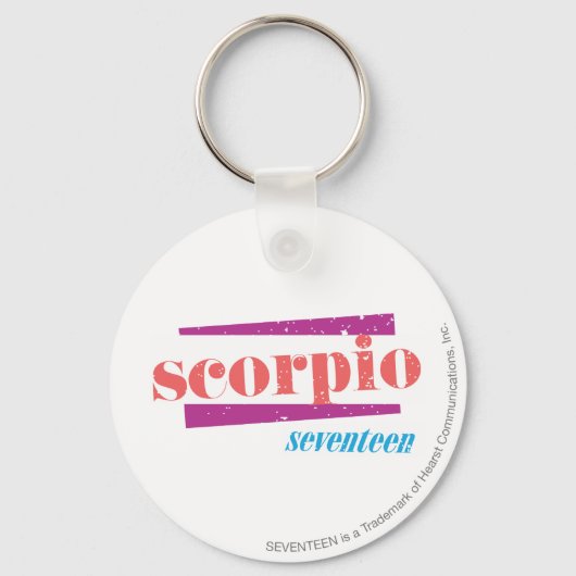 Scorpio LtRoze Sleutelhanger (Voorkant)