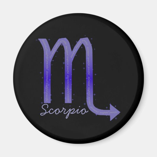 Scorpio Magnet Magneet (Voorkant)