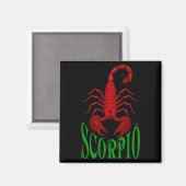 Scorpio Magnet Magneet (Voorkant / Achterkant)