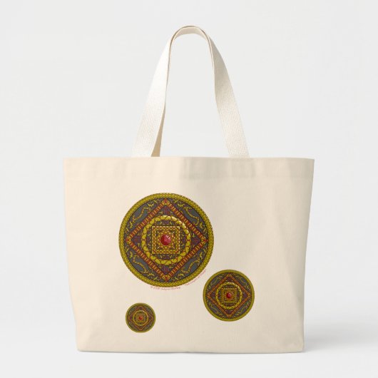 Scorpio Mandala Canvas tas (Voorkant)