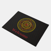 Scorpio Mandala Doormat Deurmat (Schuin)