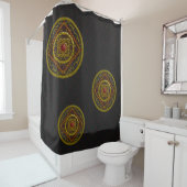Scorpio Mandala Douche rideau (En situation)