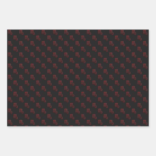 Scorpio Mandala Enveloppement Papier Set (Devant 2)