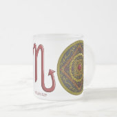 Scorpio Mandala Mug (Devant droit)