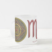 Scorpio Mandala Mug (Devant gauche)