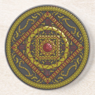 Scorpio Mandala Onderzetter