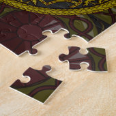 Scorpio Mandala Puzzle Legpuzzel (Zijkant)