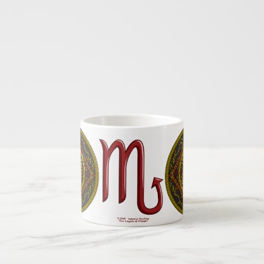 Scorpio Mandala Specialty Mug (Devant)