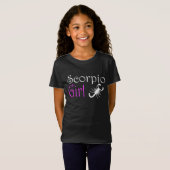 Scorpio-meisje T-shirt (Voorkant volledig)