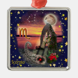 Scorpio Metalen Ornament