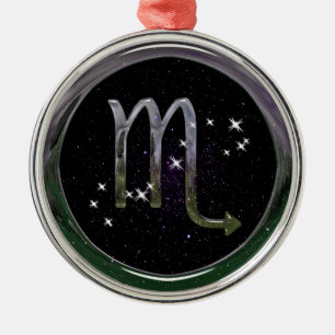 Scorpio Metalen Ornament