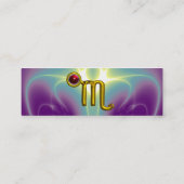 SCORPIO MINI VISITEKAARTJE (Achterkant)