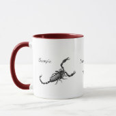 Scorpio-Mok met Gezegde Mok (Links)