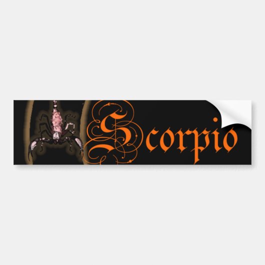 Scorpio Moons Bumpersticker (Voorkant)