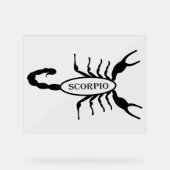 Scorpio noir Scorpion étoile (Recto)