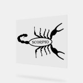 Scorpio noir Scorpion étoile (Angle)