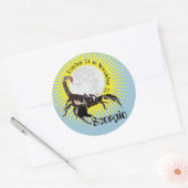Scorpio October 24 à novembre 22 Autocollants (Enveloppe)
