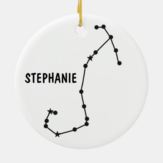 Scorpio Ornament (Achterkant)