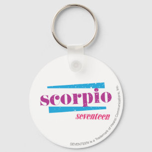 Scorpio Paars Sleutelhanger