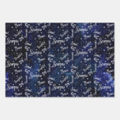 Scorpio-papierbladen met onmiddellijke verpakking inpakpapier vel (Voorkant)