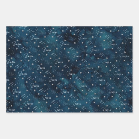 Scorpio-papierbladen met onmiddellijke verpakking inpakpapier vel (Voorkant 3)