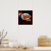 Scorpio-poster Poster (Keuken)