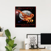 Scorpio-poster Poster (Thuiskantoor)