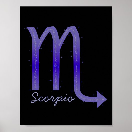 Scorpio-Poster Poster (Voorkant)
