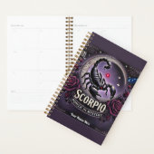 Scorpio "Power in Mystery" Planner - Personnalisé (Devant avec enveloppe)