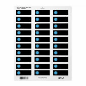 Scorpio Return Address Label (Full Sheet)