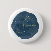 Scorpio Ronde Button 5,7 Cm (Voorkant)