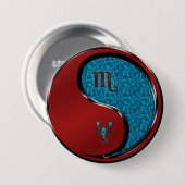 Scorpio Ronde Button 7,6 Cm (Voorkant /achterkant)