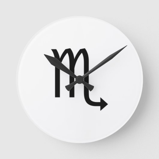 Scorpio Ronde Klok (Voorkant)