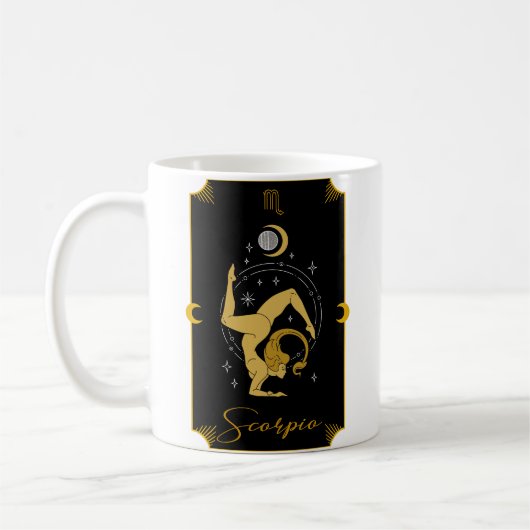 Scorpio Saucy Signes Mug Astrologique (Gauche)