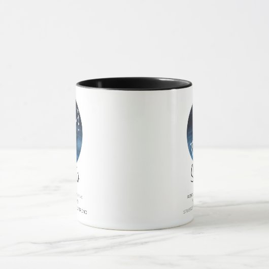 Scorpio Sign, Constellation, Zodiac Coffee Mok (Midden)
