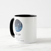 Scorpio Sign, Constellation, Zodiac Coffee Mok (Voorkant links)
