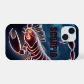 Scorpio signe astrologique (Verso Horizontal)