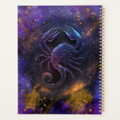 Scorpio signe Zodiac Aquarelle Design (Dos)